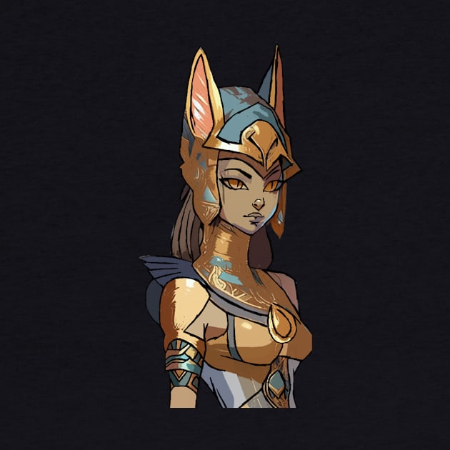 Bastet Feline Protector by DravenWaylon